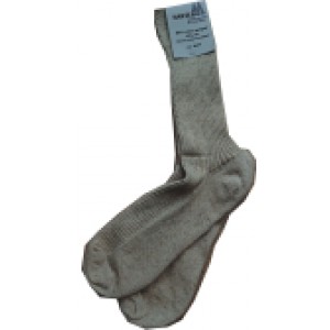 Socquettes soir d'été coton bio / lin bio , couleur lin 